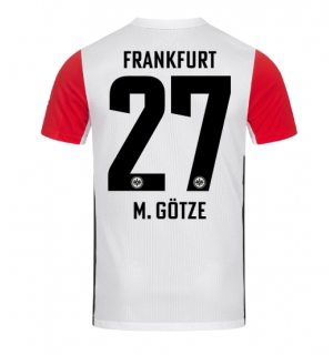 Eintracht Frankfurt Mario Gotze #27 Hjemmedrakt 2024-25 Kortermet