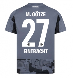 Eintracht Frankfurt Mario Gotze #27 Tredjedrakt 2025-26 Kortermet