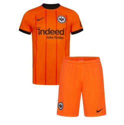 Eintracht Frankfurt Tredjedraktsett Barn 2024-25 Kortermet (+ Korte bukser)