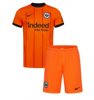 Eintracht Frankfurt Tredjedraktsett Barn 2024-25 Kortermet (+ Korte bukser)