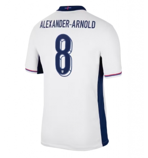 England Alexander-Arnold #8 Hjemmedrakt EM 2024 Kortermet