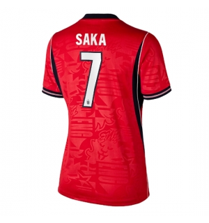 England Bukayo Saka #7 Bortedrakt Dame VM 2026 Kortermet