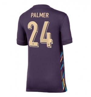 England Cole Palmer #24 Bortedrakt Dame EM 2024 Kortermet