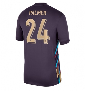 England Cole Palmer #24 Bortedrakt EM 2024 Kortermet