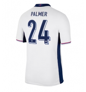 England Cole Palmer #24 Hjemmedrakt EM 2024 Kortermet