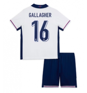 England Conor Gallagher #16 Hjemmedraktsett Barn EM 2024 Kortermet (+ Korte bukser)