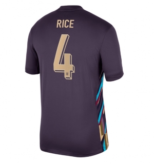 England Declan Rice #4 Bortedrakt EM 2024 Kortermet