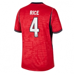 England Declan Rice #4 Bortedrakt VM 2026 Kortermet