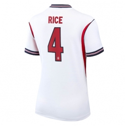 England Declan Rice #4 Hjemmedrakt Dame VM 2026 Kortermet