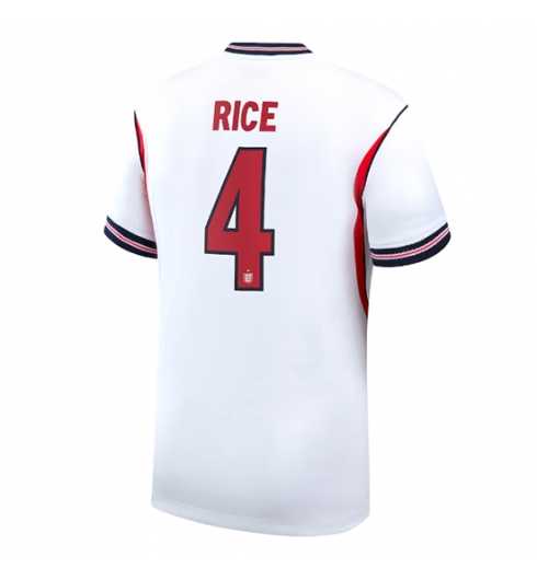 England Declan Rice #4 Hjemmedrakt VM 2026 Kortermet England Declan Rice #4 Hjemmedrakt VM 2026 Kortermet