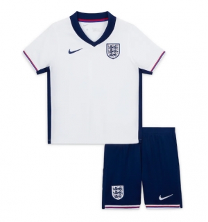 England Hjemmedraktsett Barn EM 2024 Kortermet (+ Korte bukser)