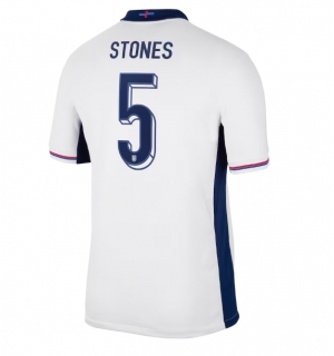 England John Stones #5 Hjemmedrakt EM 2024 Kortermet