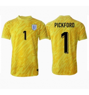 England Jordan Pickford #1 Keeper Bortedrakt EM 2024 Kortermet
