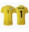England Jordan Pickford #1 Keeper Bortedrakt EM 2024 Kortermet