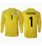 England Jordan Pickford #1 Keeper Bortedrakt EM 2024 Langermet