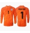 England Jordan Pickford #1 Keeper Hjemmedrakt EM 2024 Langermet