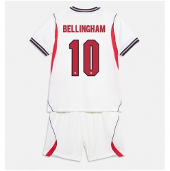 England Jude Bellingham #10 Hjemmedraktsett Barn VM 2026 Kortermet (+ Korte bukser)