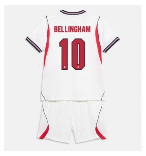 England Jude Bellingham #10 Hjemmedraktsett Barn VM 2026 Kortermet (+ Korte bukser)