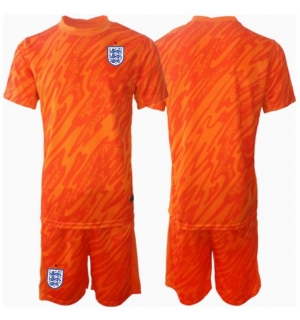 England Keeper Hjemmedraktsett Barn EM 2024 Kortermet (+ Korte bukser)