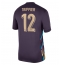 England Kieran Trippier #12 Bortedrakt EM 2024 Kortermet