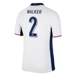 England Kyle Walker #2 Hjemmedrakt EM 2024 Kortermet