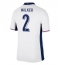 England Kyle Walker #2 Hjemmedrakt EM 2024 Kortermet