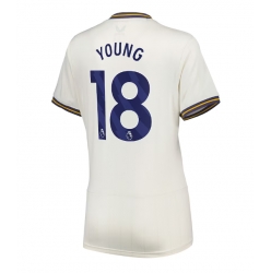 Everton Ashley Young #18 Tredjedrakt Dame 2024-25 Kortermet