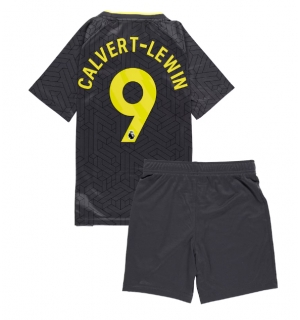 Everton Dominic Calvert-Lewin #9 Bortedraktsett Barn 2024-25 Kortermet (+ Korte bukser)