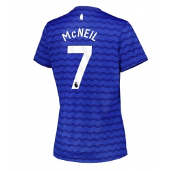 Everton Dwight McNeil #7 Hjemmedrakt Dame 2025-26 Kortermet