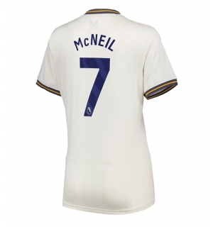 Everton Dwight McNeil #7 Tredjedrakt Dame 2024-25 Kortermet