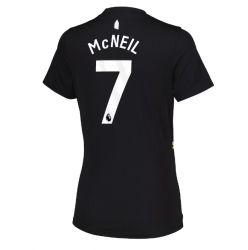 Everton Dwight McNeil #7 Tredjedrakt Dame 2025-26 Kortermet