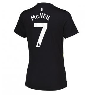 Everton Dwight McNeil #7 Tredjedrakt Dame 2025-26 Kortermet
