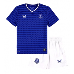 Everton Hjemmedraktsett Barn 2025-26 Kortermet (+ Korte bukser)