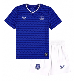 Everton Hjemmedraktsett Barn 2025-26 Kortermet (+ Korte bukser)