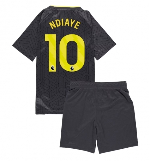 Everton Iliman Ndiaye #10 Bortedraktsett Barn 2024-25 Kortermet (+ Korte bukser)
