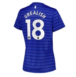 Everton Jack Grealish #18 Hjemmedrakt Dame 2025-26 Kortermet