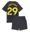 Everton Jesper Lindstrom #29 Bortedraktsett Barn 2024-25 Kortermet (+ Korte bukser)