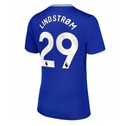 Everton Jesper Lindstrom #29 Hjemmedrakt Dame 2024-25 Kortermet