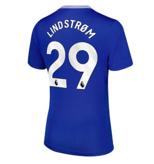Everton Jesper Lindstrom #29 Hjemmedrakt Dame 2024-25 Kortermet