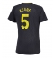 Everton Michael Keane #5 Bortedrakt Dame 2024-25 Kortermet