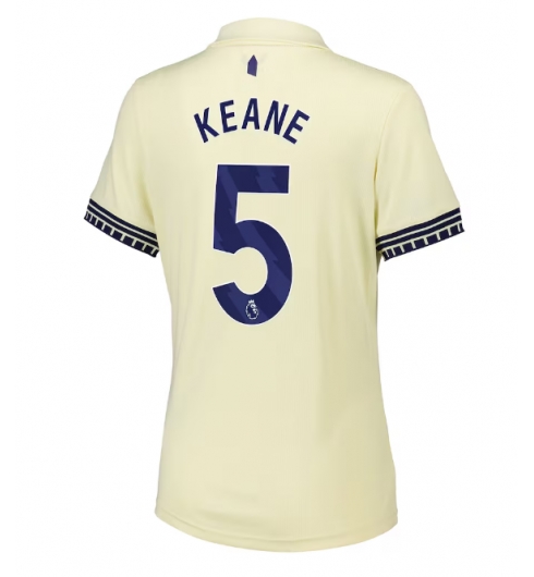 Everton Michael Keane #5 Bortedrakt Dame 2025-26 Kortermet Everton Michael Keane #5 Bortedrakt Dame 2025-26 Kortermet