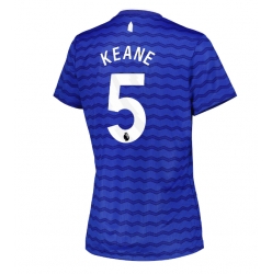 Everton Michael Keane #5 Hjemmedrakt Dame 2025-26 Kortermet