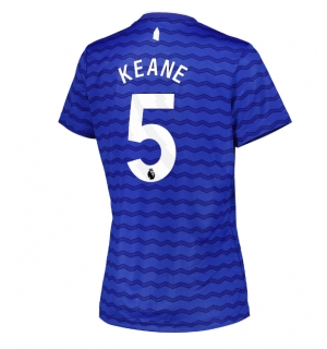 Everton Michael Keane #5 Hjemmedrakt Dame 2025-26 Kortermet