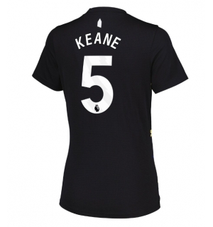 Everton Michael Keane #5 Tredjedrakt Dame 2025-26 Kortermet