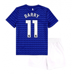 Everton Thierno Barry #11 Hjemmedraktsett Barn 2025-26 Kortermet (+ Korte bukser)