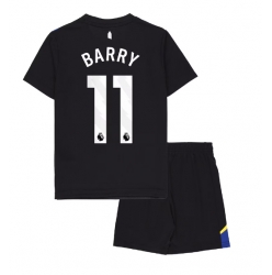 Everton Thierno Barry #11 Tredjedraktsett Barn 2025-26 Kortermet (+ Korte bukser)