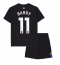 Everton Thierno Barry #11 Tredjedraktsett Barn 2025-26 Kortermet (+ Korte bukser)