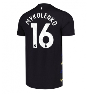 Everton Vitaliy Mykolenko #16 Tredjedrakt 2025-26 Kortermet