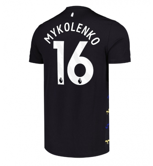 Everton Vitaliy Mykolenko #16 Tredjedrakt 2025-26 Kortermet Everton Vitaliy Mykolenko #16 Tredjedrakt 2025-26 Kortermet