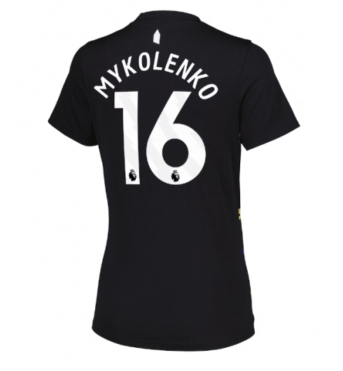 Everton Vitaliy Mykolenko #16 Tredjedrakt Dame 2025-26 Kortermet Everton Vitaliy Mykolenko #16 Tredjedrakt Dame 2025-26 Kortermet